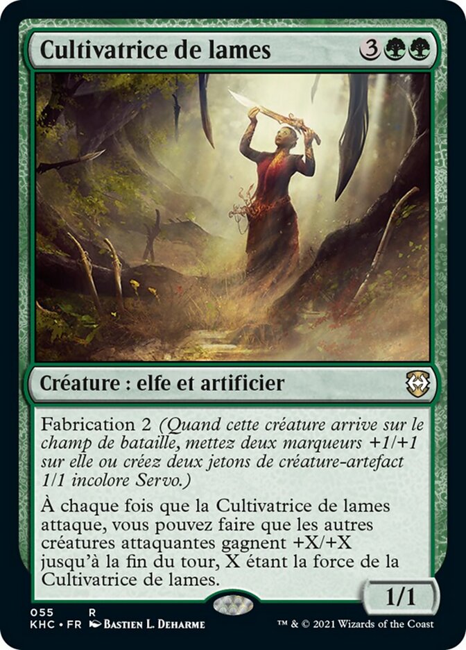 Cultivatrice de lames