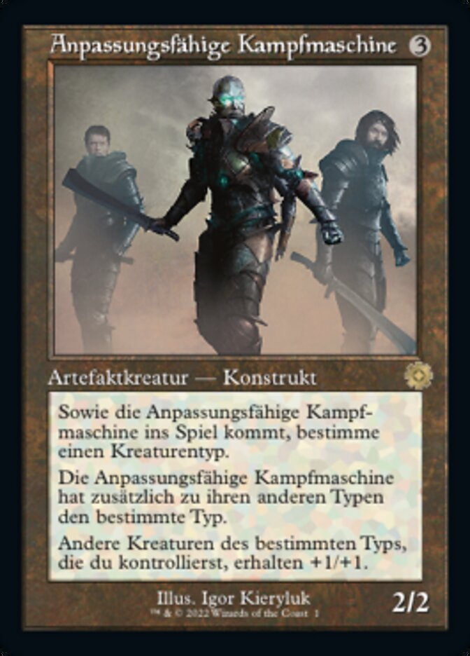Anpassungsfähige Kampfmaschine