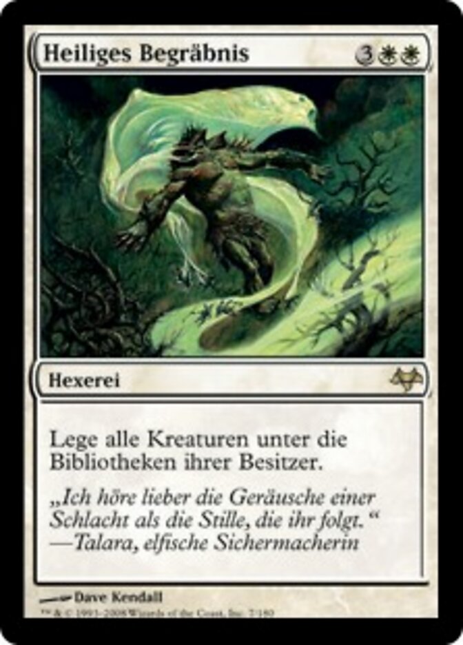 Heiliges Begräbnis