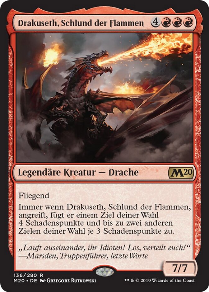 Drakuseth, Schlund der Flammen