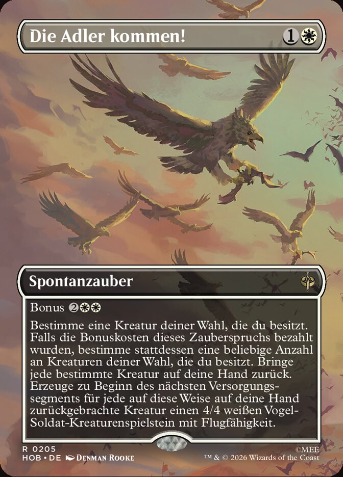 Die Adler kommen!