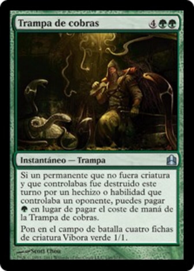 Trampa de cobras