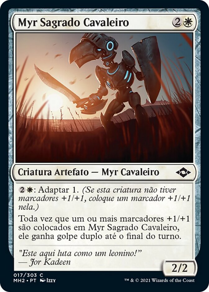 Myr Sagrado Cavaleiro