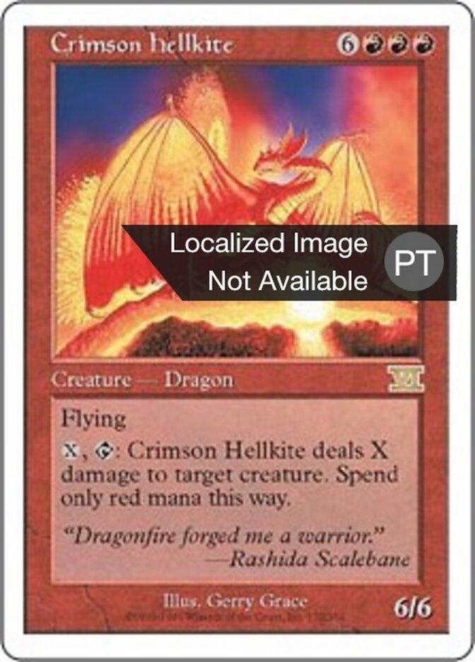 Dragão Avérneo Escarlate