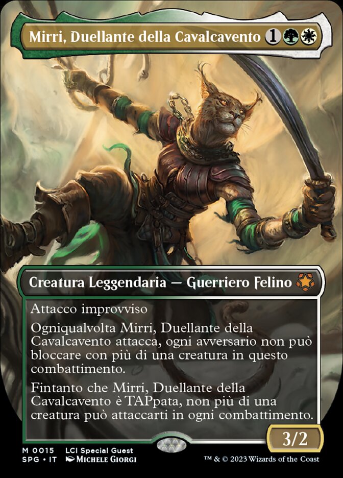 Mirri, Duellante della Cavalcavento