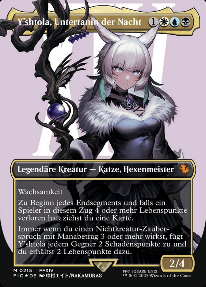 Y'shtola, Untertanin der Nacht