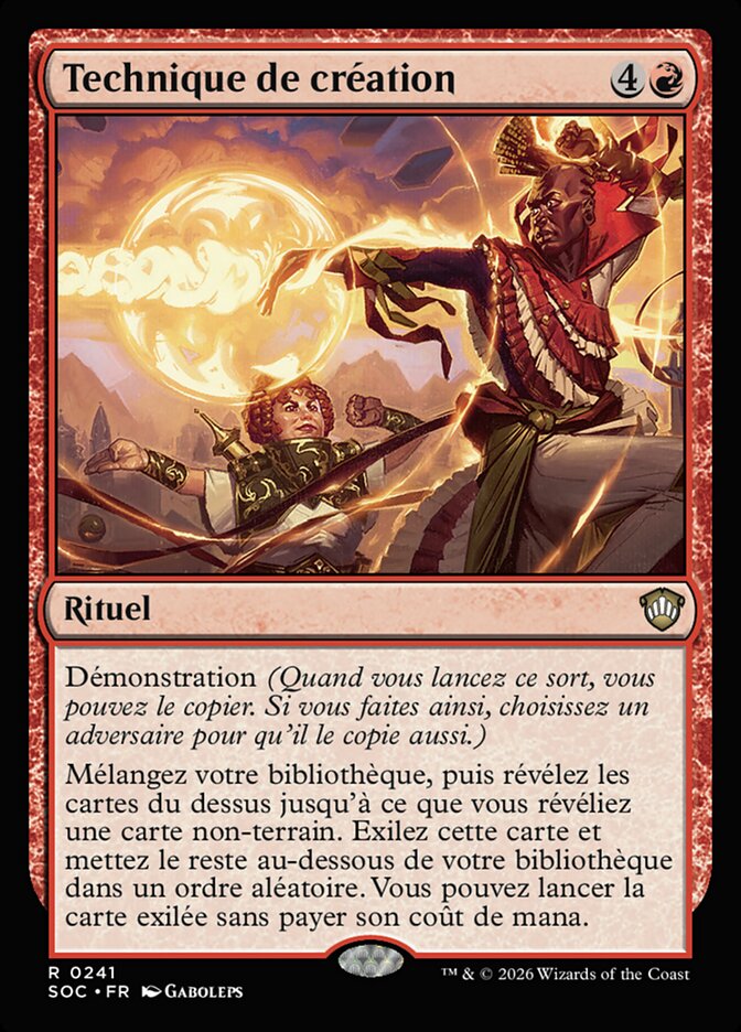 Technique de création