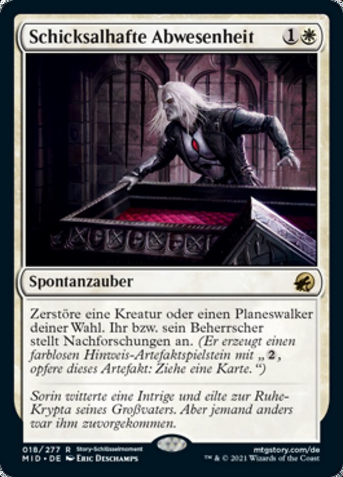Schicksalhafte Abwesenheit