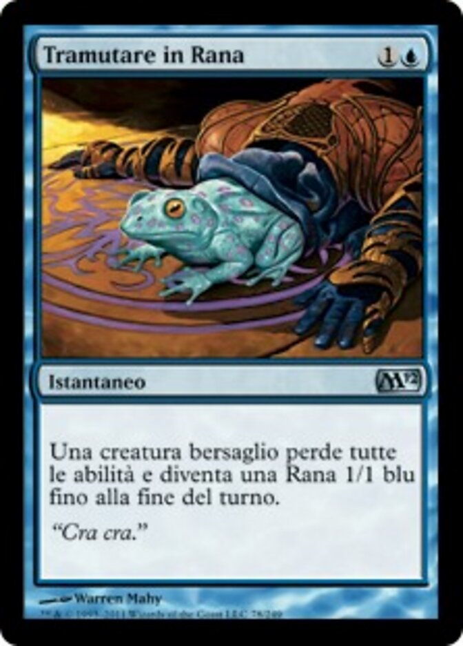 Tramutare in Rana