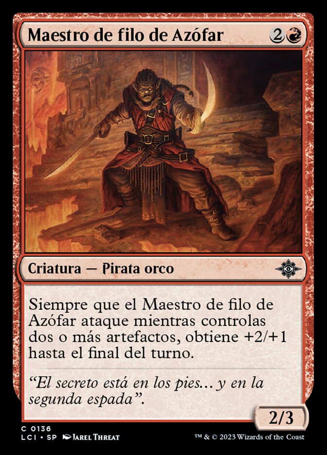 Maestro de filo de Azófar