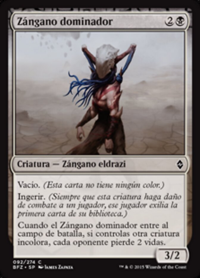 Zángano dominador
