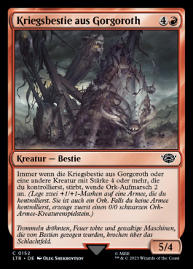 Kriegsbestie aus Gorgoroth