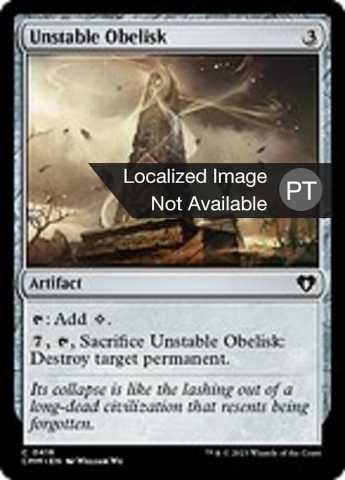 Obelisco Instável