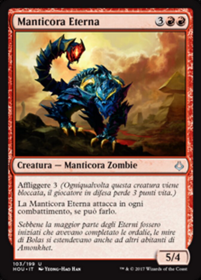 Manticora Eterna