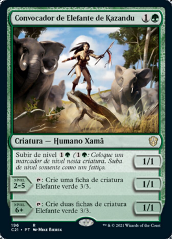 Convocador de Elefante de Kazandu