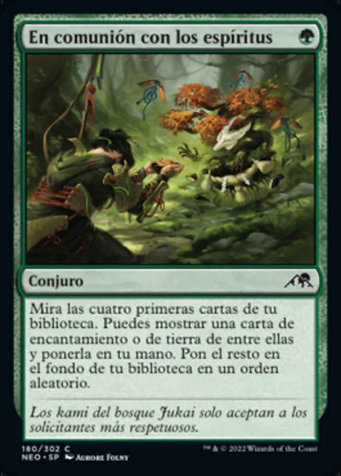 En comunión con los espíritus