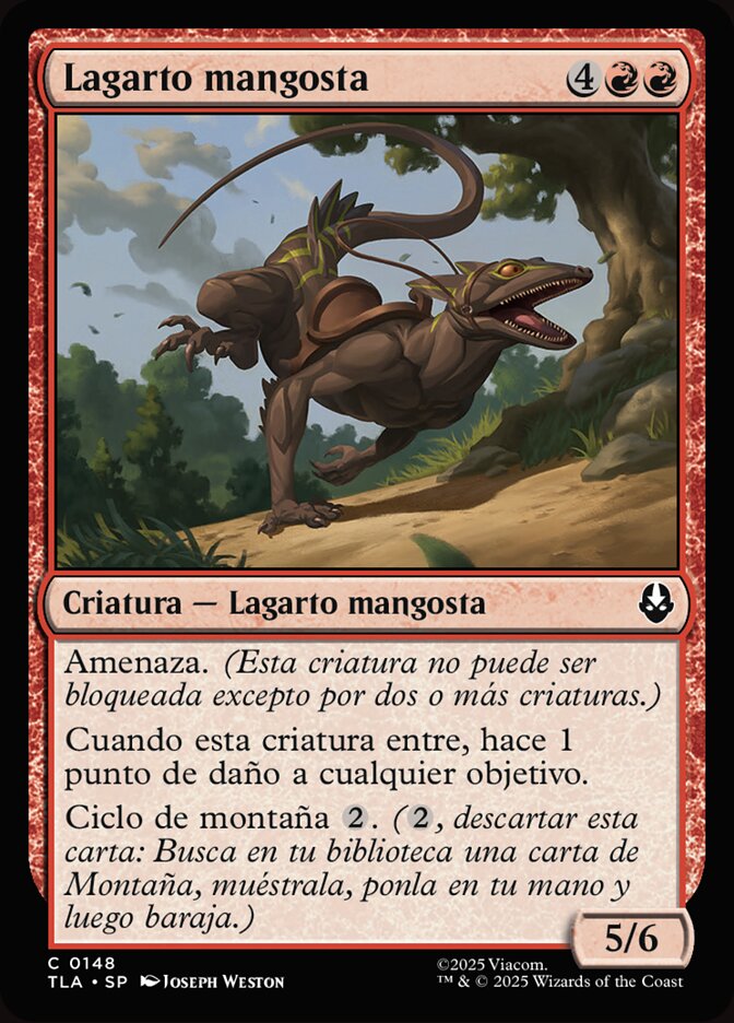Lagarto mangosta