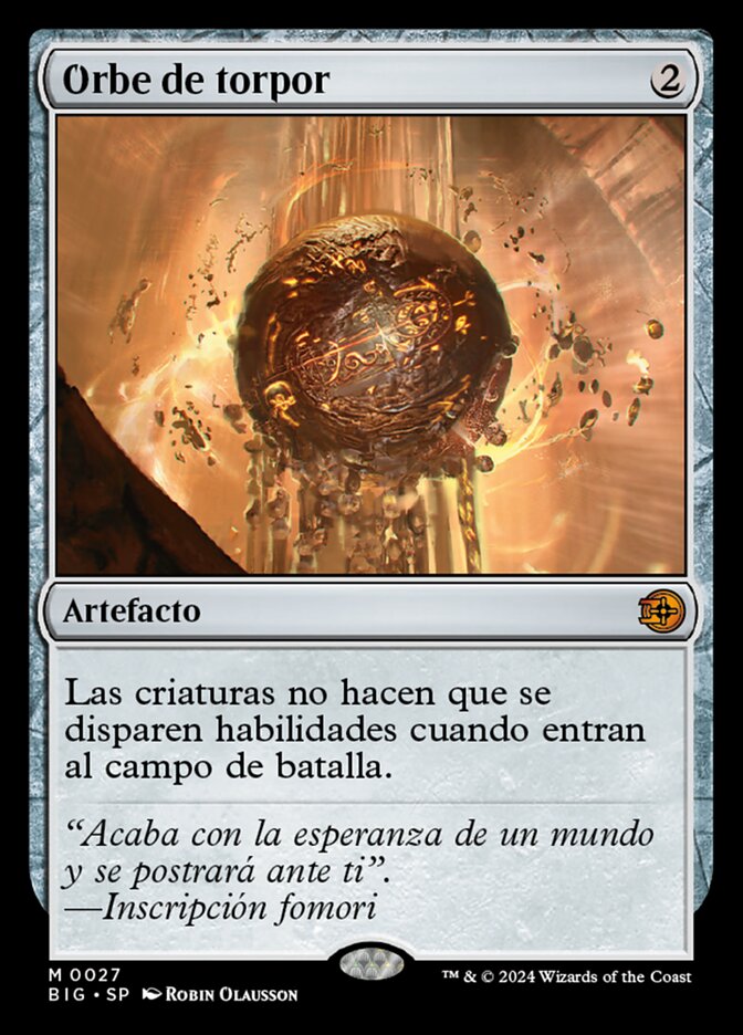 Orbe de torpor