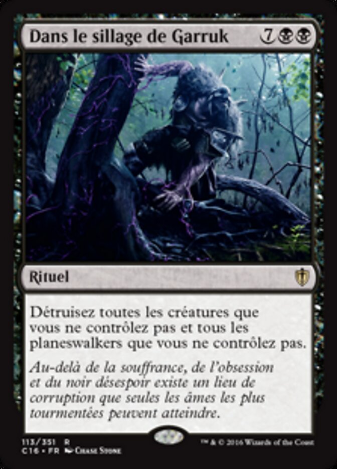 Dans le sillage de Garruk