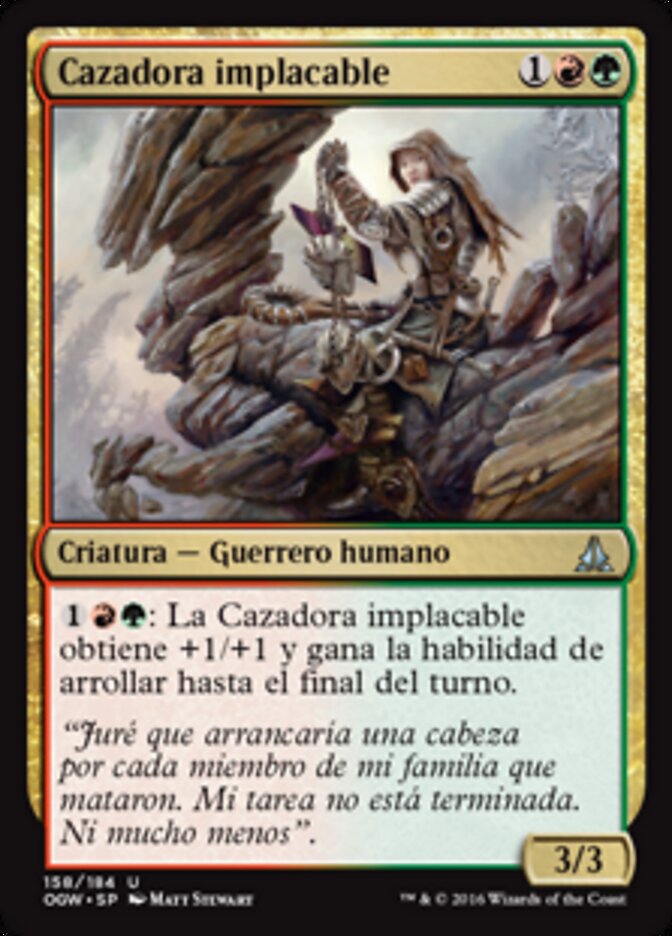 Cazadora implacable