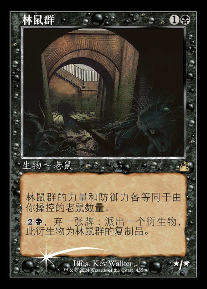 林鼠群