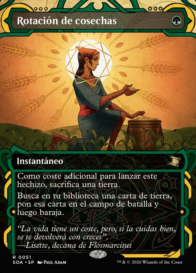 Rotación de cosechas