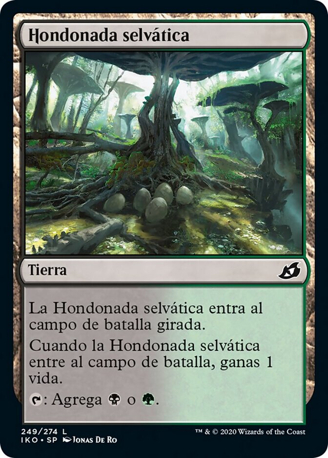 Hondonada selvática