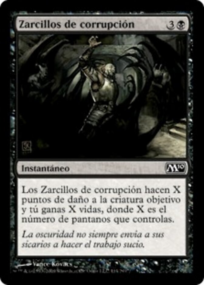 Zarcillos de corrupción