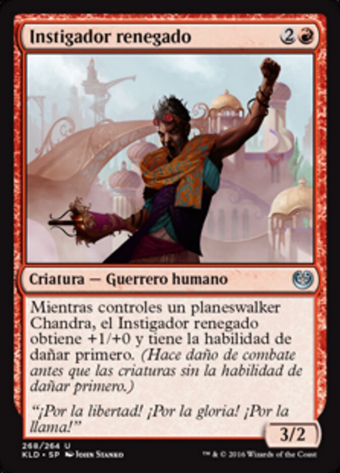 Instigador renegado