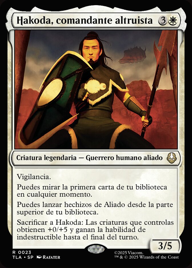 Hakoda, comandante altruista