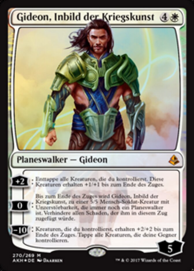 Gideon, Inbild der Kriegskunst