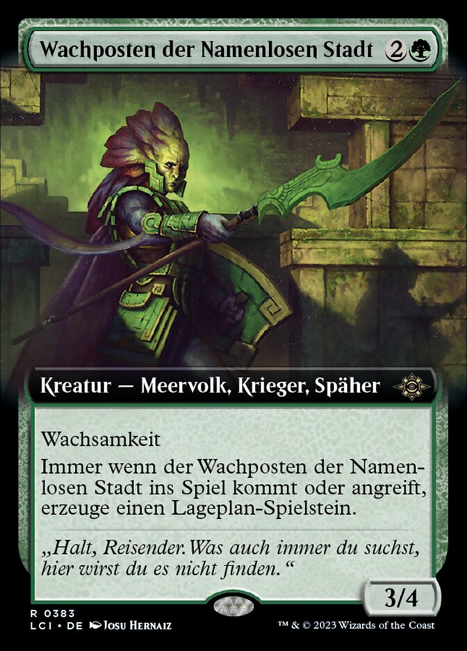 Wachposten der Namenlosen Stadt