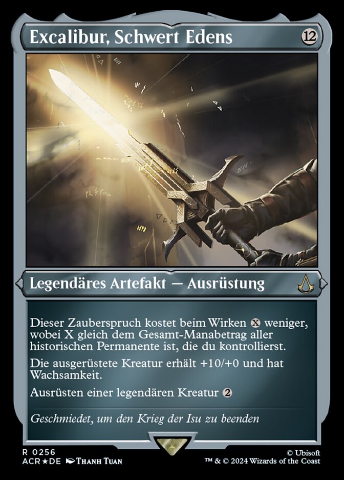 Excalibur, Schwert Edens