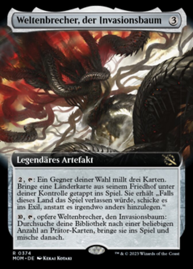 Weltenbrecher, der Invasionsbaum