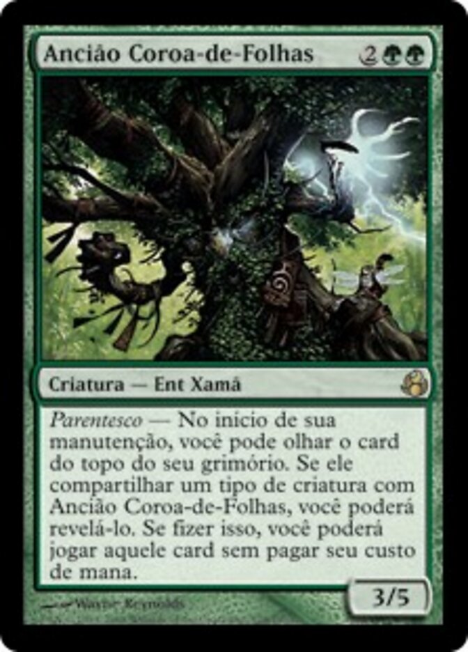Ancião Coroa-de-Folhas