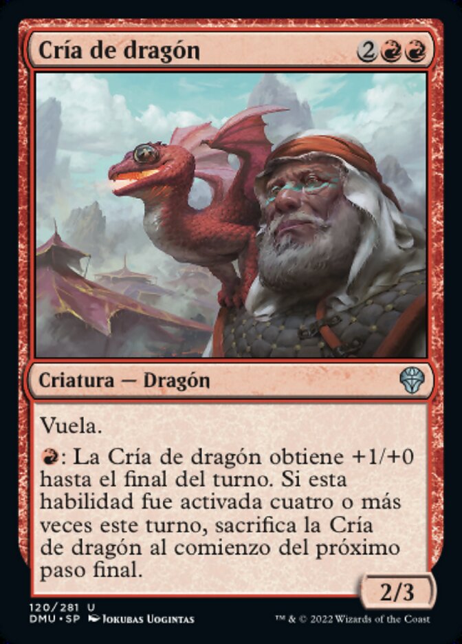 Cría de dragón