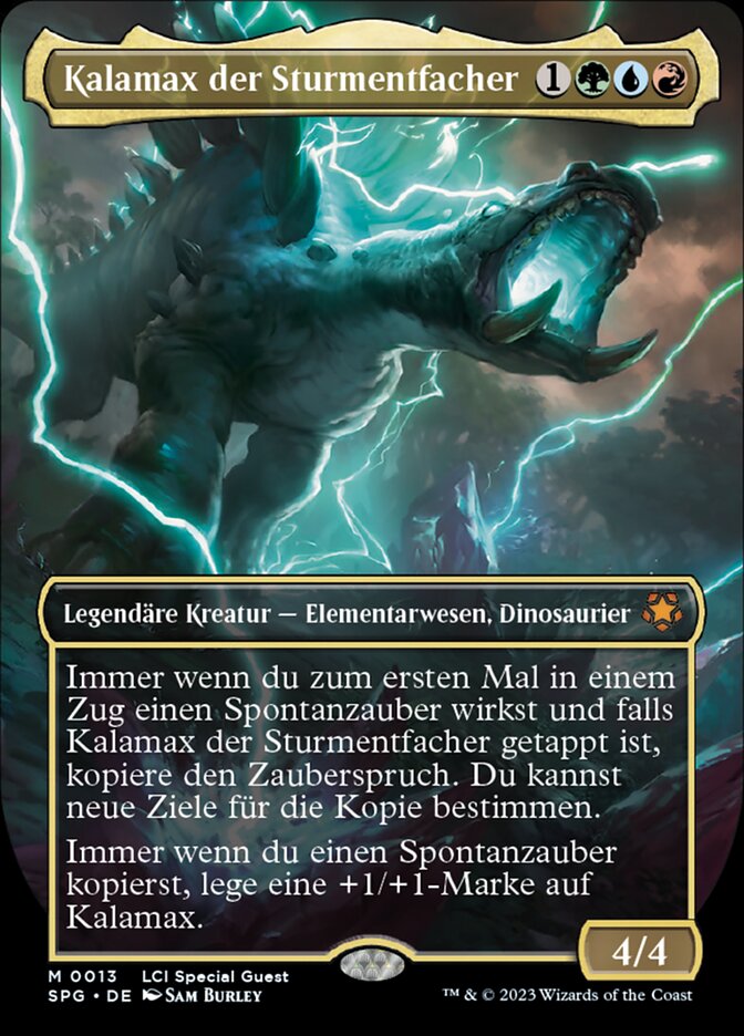 Kalamax der Sturmentfacher