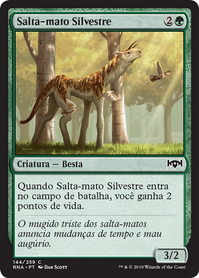 Salta-mato Silvestre