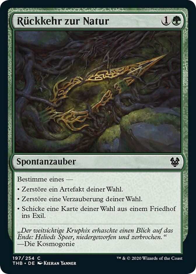 Rückkehr zur Natur
