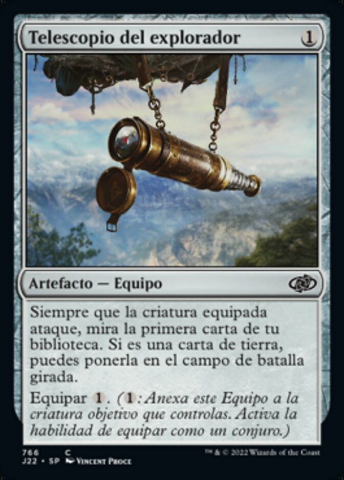 Telescopio del explorador