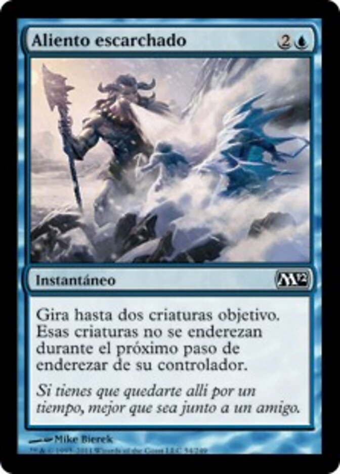 Aliento escarchado