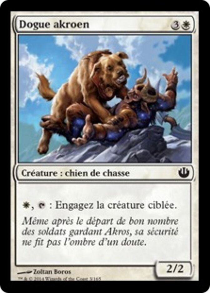 Dogue akroen