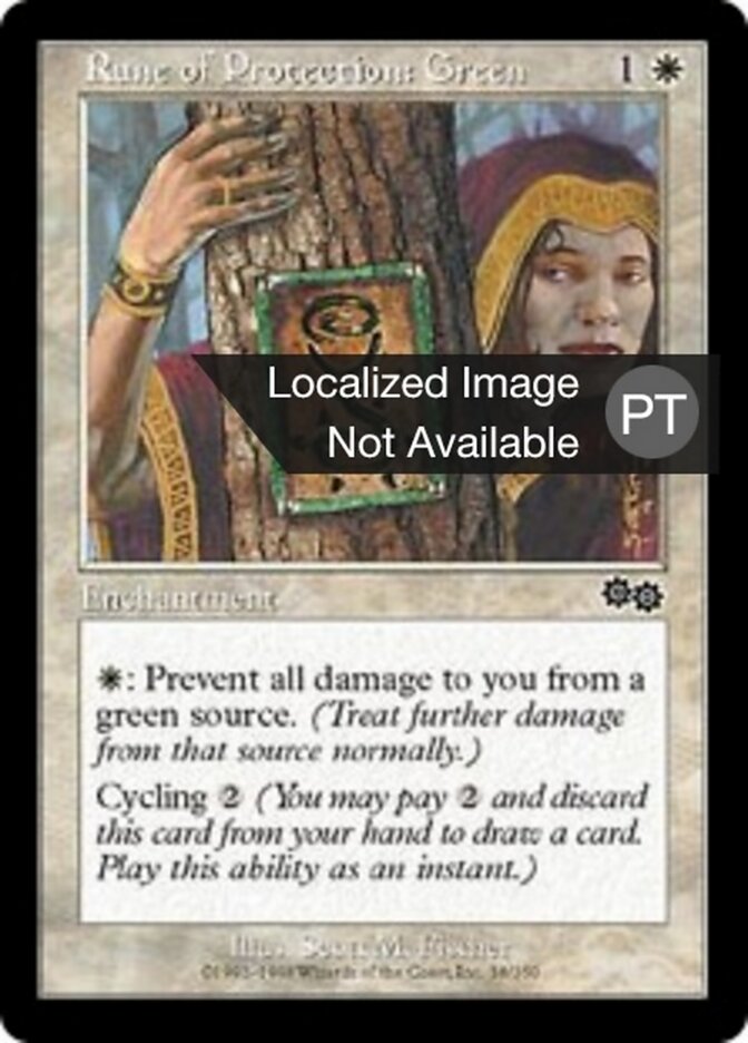 Runa de Proteção: Verde