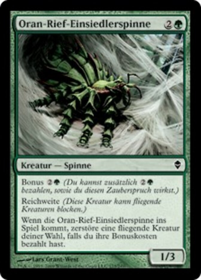 Oran-Rief-Einsiedlerspinne