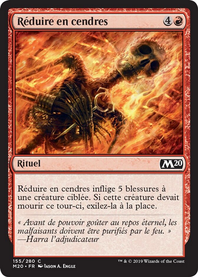 Réduire en cendres