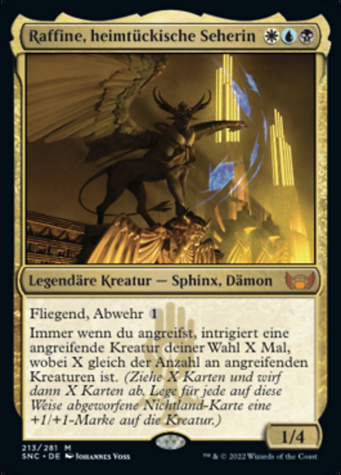 Raffine, heimtückische Seherin