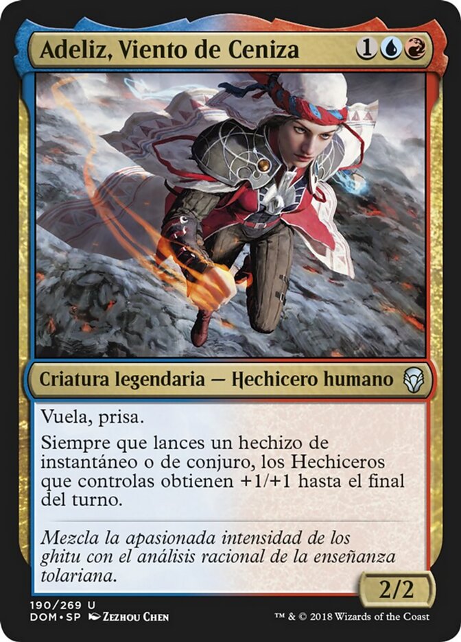 Adeliz, Viento de Ceniza