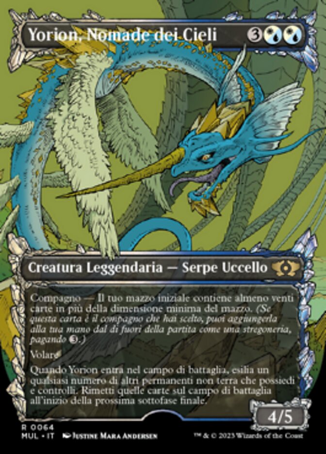 Yorion, Nomade dei Cieli
