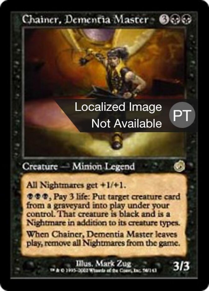 Chainer, Mestre da Demência