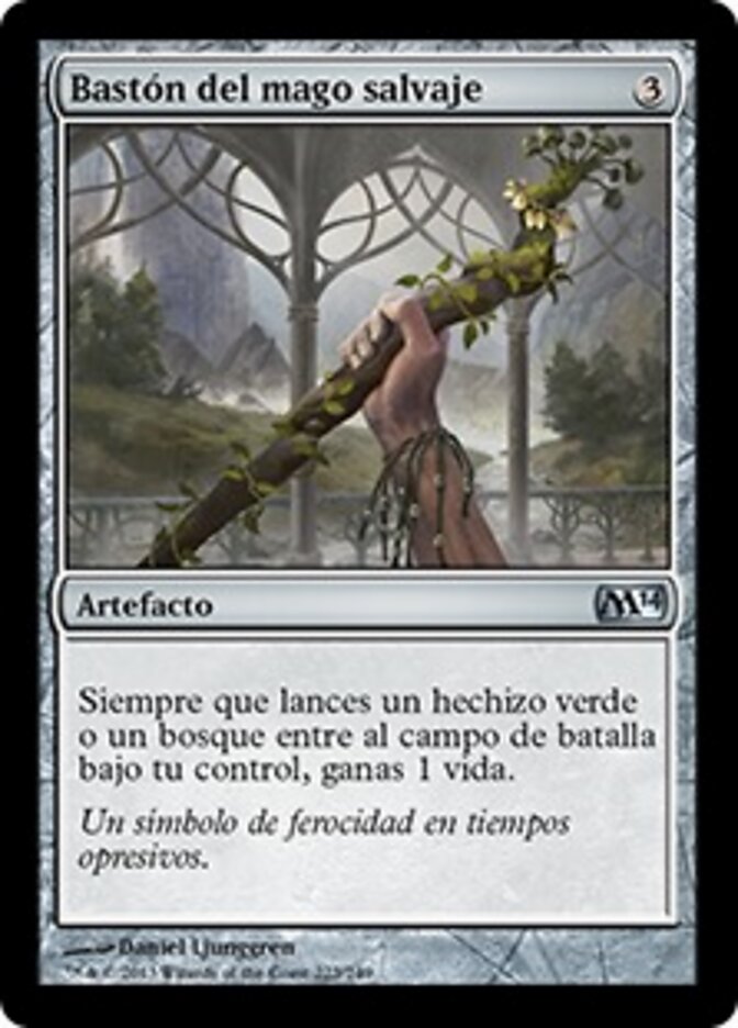 Bastón del mago salvaje